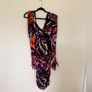 H;ours x Revolve midi dress with gloves